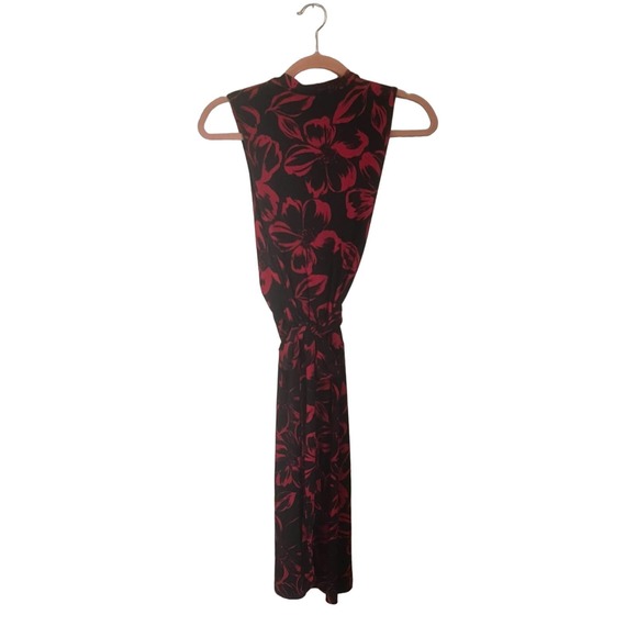 Small Norma Kamali Sleevless Floral Dress - Picture 5 of 6